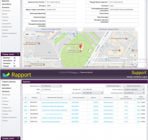 Web приложение администрирования автом. агрегатора такси