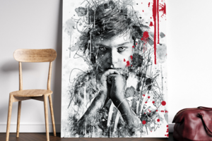Чтец (Ink style art)