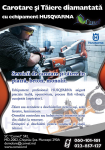 Листовка для услуг по бурению бетона Husqvarna Moldova