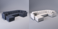 3d модель дивана 006