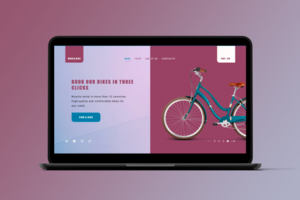 Дизайн лендинга для Worldbike