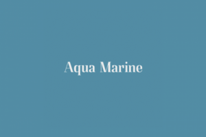 Aqua Marine