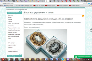 Ведение блога на сайте.