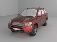 3D модель автомобиля Toyota