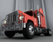 3D модель камаза Mack Titan