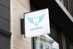 лого skydent