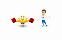 Разработка персонажей для сайта alexclub.ru