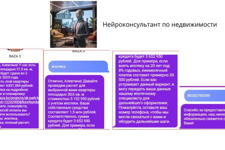 разработка ИИ продавца/менеджера/консультанта