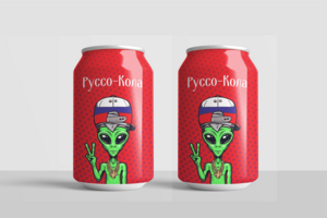 Разработка дизайна банки для русской коллы