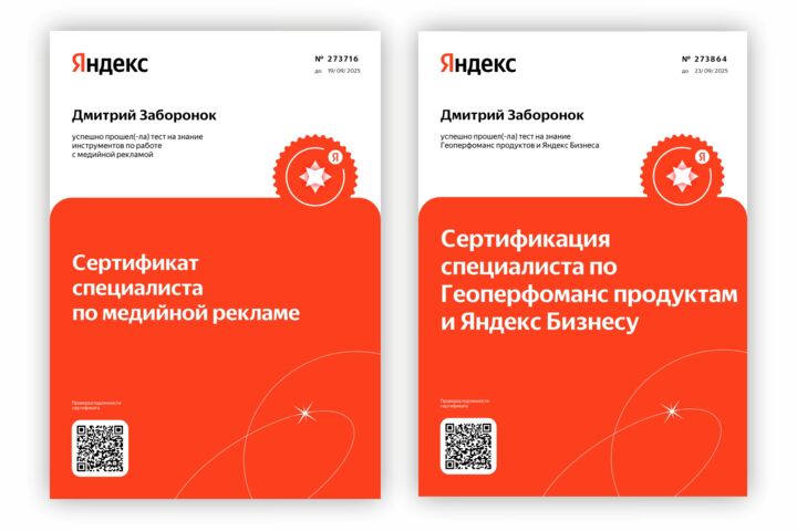Яндекс Директ (Поиск, РСЯ)