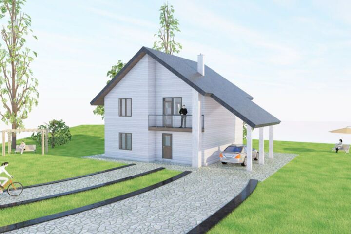 3D модель в Archicad