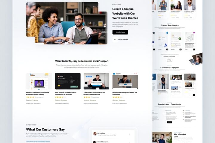 Одностраничный сайт на Elementor
