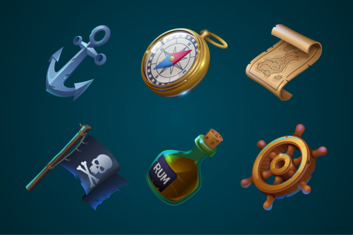 Векторные иконки для игр и сайтов