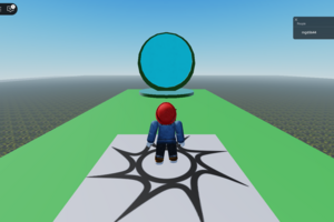 игра сделана в roblox studio в жанре "обби"