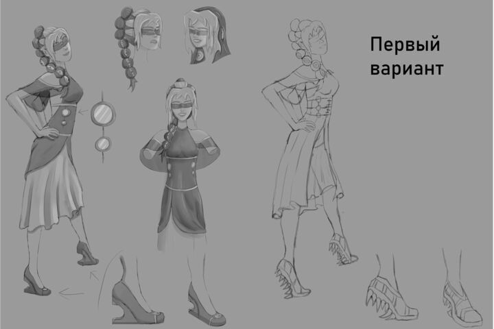 Концепт персонажей