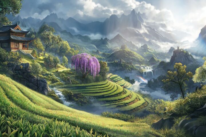 Иллюстрация фон для игры