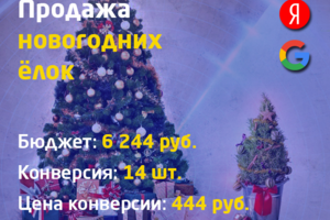 Продажа новогодних Елок в РФ