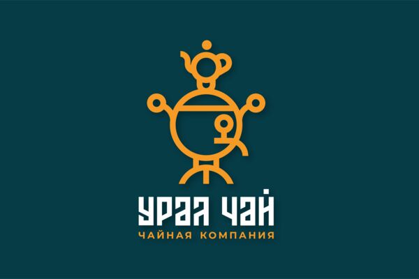 Логотип чайной компании "Урал Чай".