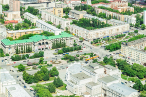 3D-Тур сайт на смотровой площадке бизнес центра "Высоцкий"