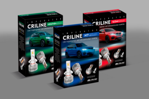 Упаковка для светодиодных автомобильных ламп CRILINE