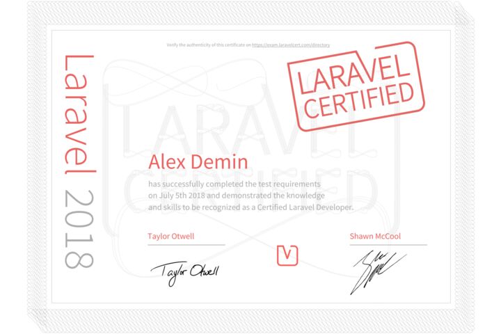Поддержка и развитие Laravel проекта (1 неделя)
