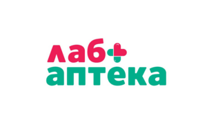 Логотип для аптеки и лаборатории на одной платформе