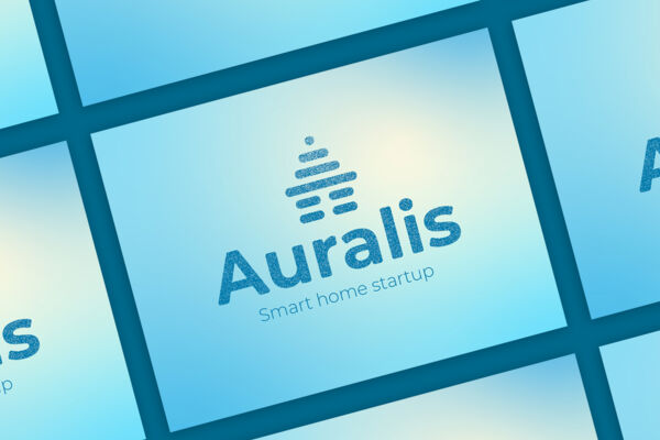 Логотип для системы умного дома "Auralis"