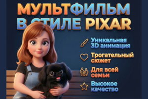 Мультфильм в cтилe Pixаr