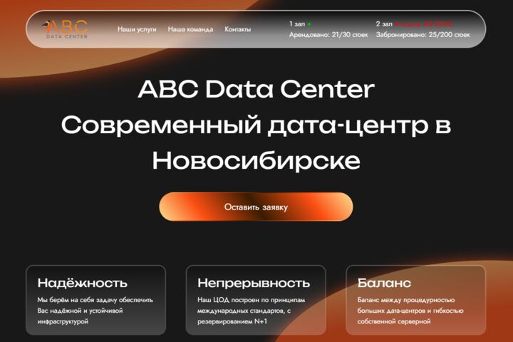 Разработка Вашего сайта