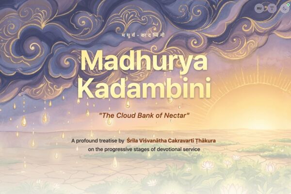Цифровая Книга «Мадхурья Кадамбини»