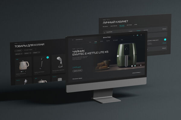 Кейс: дизайн интернет-магазина Envitec