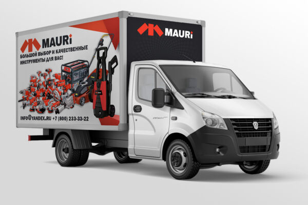 дизайн на Газель для компании MAURI