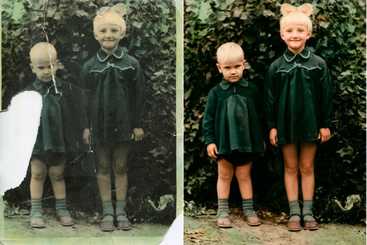 Реставрация фотографий