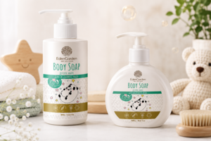 концепт упаковки для детского жидкого мыла EdenGarden Body Soap